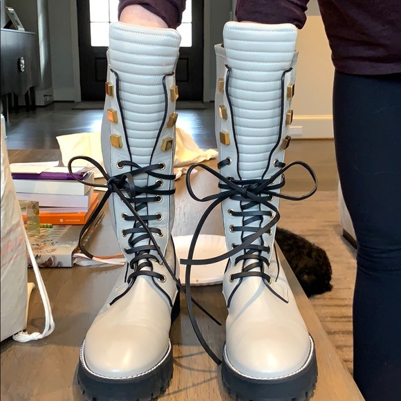 Stuart Weitzman Shoes - Stuart Weitzman Elspeth Combat Boots